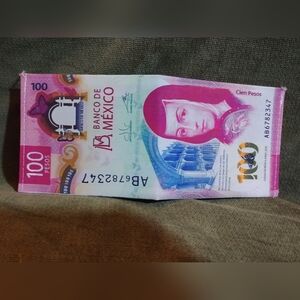 100 Pesos Mexican Wallet